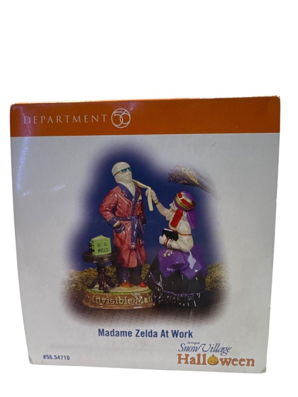 Department 56 Halloween Figurine Madame Zelda At Work Handpainted Ceramic